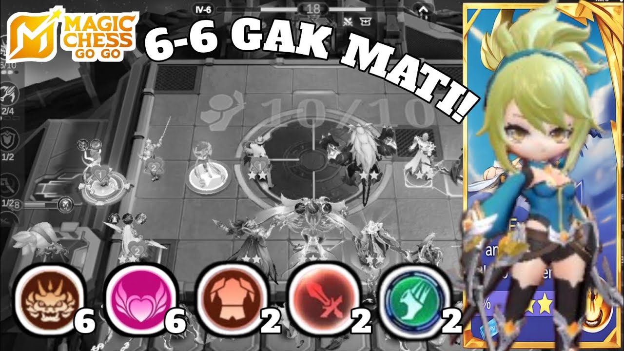 FANNY AUTO ABADI?! Soul Vessels 6 + Heartbond 6 GAK BISA MATI! 🔥 Magic Chess Go Go