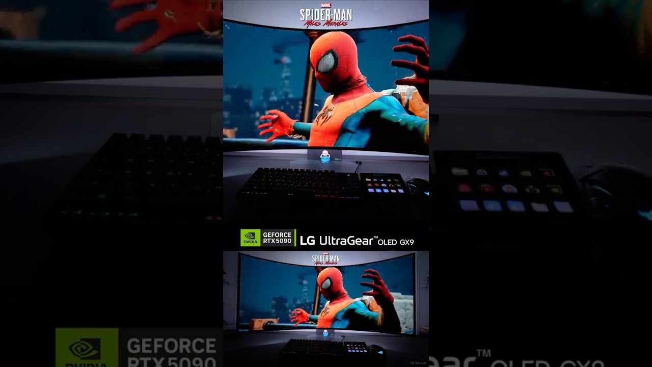 Spider-Man: Miles Morales kontra Tinkerer &ndash; filmowa walka w ustawieniach RTX 5090 Max | LG GX9 OLED