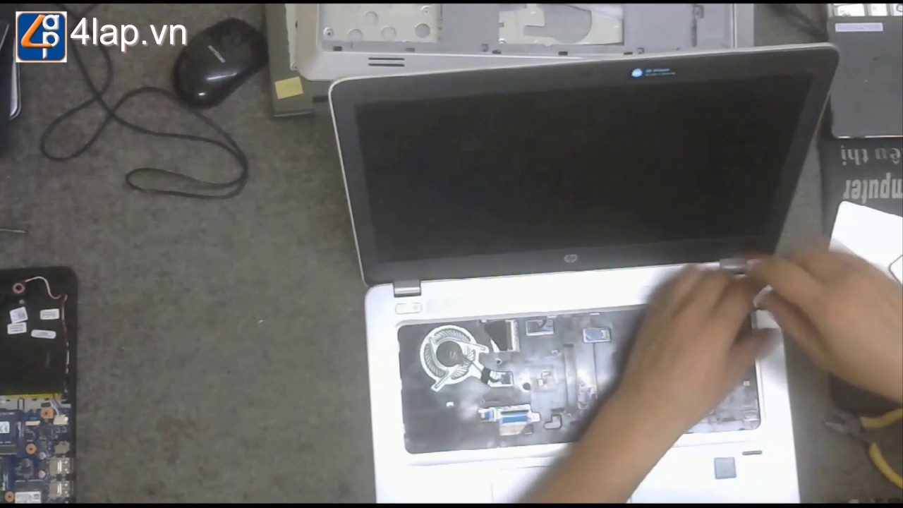 HP 440 G4 Disassembly and fan cleaning