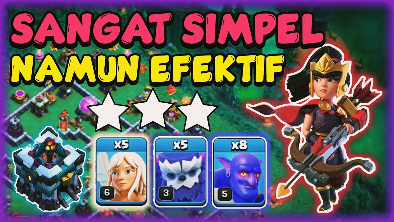 QUEEN WALK YETI BOWLER TH13 PASUKAN PENGHANCUR SEGALA MACAM BASE
