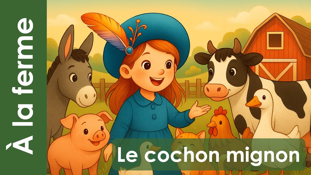 Le Cochon mignon | Poème pour les petits – Maupyriel