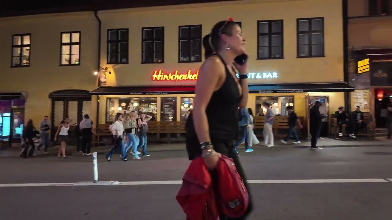 Stockholm Nights: The City That Never Sleeps 🌃🇪🇸. Stockholm  is unique in EU. #stockholm #europe #4k