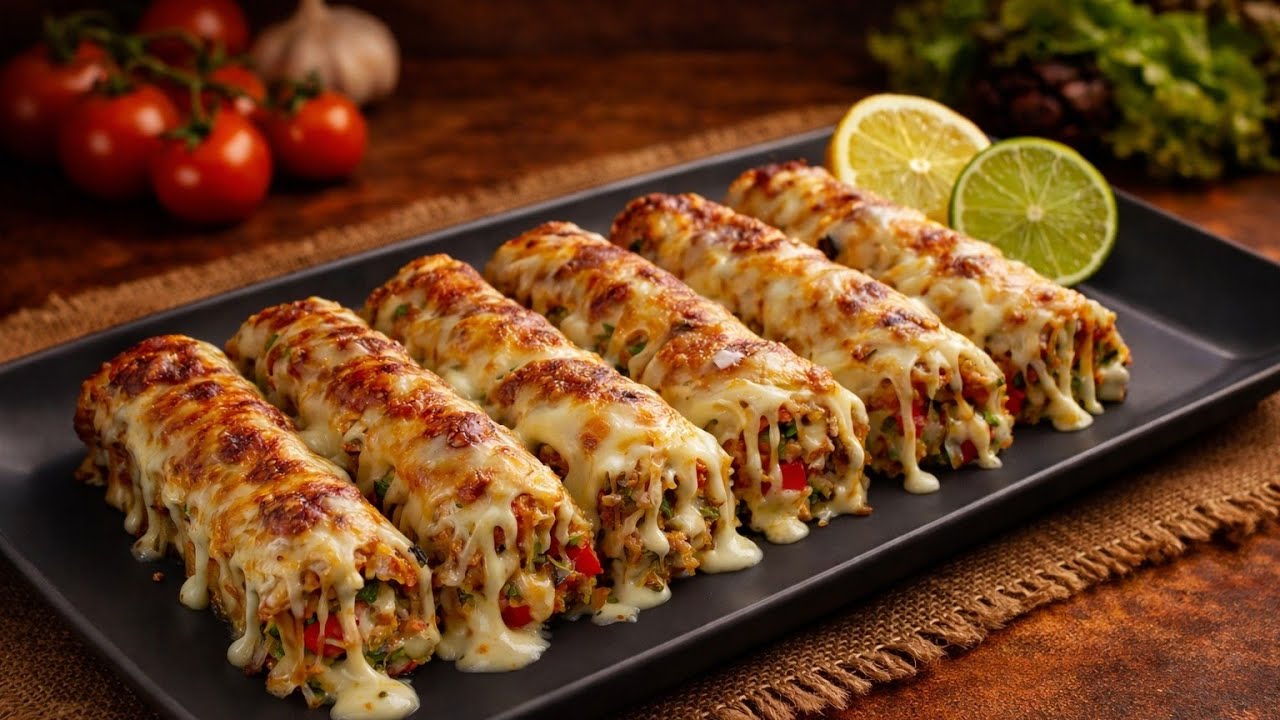 Ein schnelles Mittagessen. Dieses Gericht wird jeden sofort beeindrucken!             