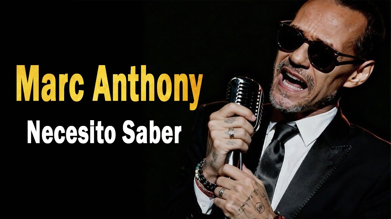 Marc Anthony – Necesito Saber 💔 | Balada para Llorar y Reflexionar