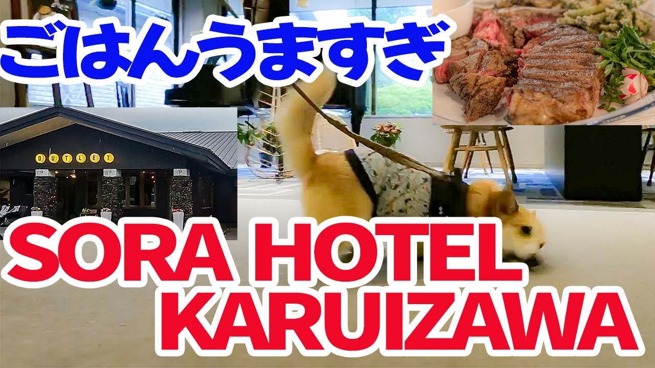 【ソラホテル軽井沢アウトレット】夕食が熟成肉のステーキのホテルに泊まったら美味しすぎた