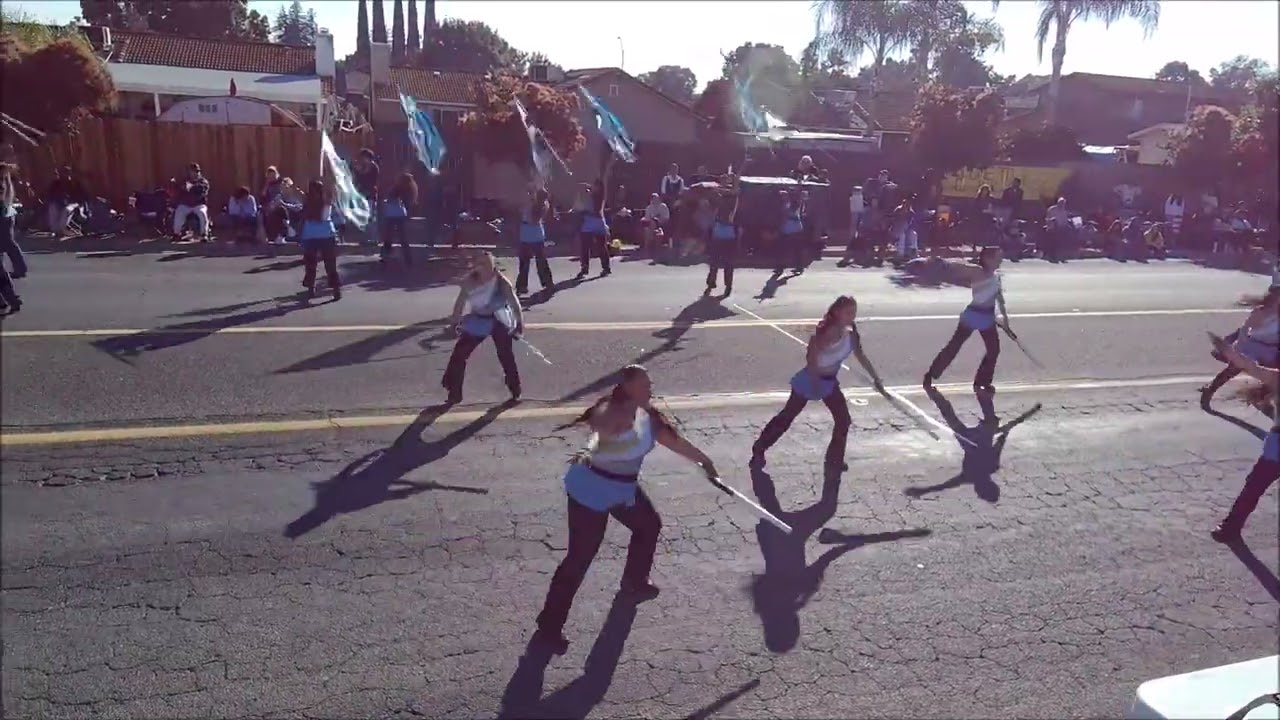 The El Capitan Gaucho Marching Brigade at the 2025 Central California Band Review