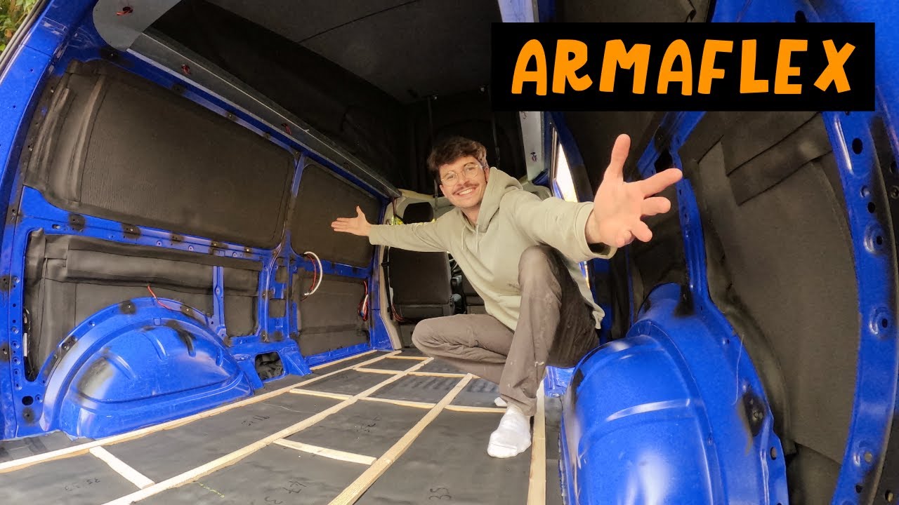 Isolation du van à l'ARMAFLEX et ARMACONFORT - tout savoir pour ton aménagement ☀️🚐