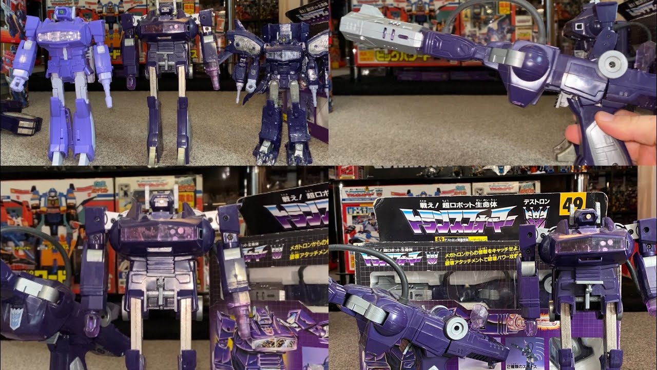 Transformers generation one shockwave review. G1 vintage working complete collection box takara 49