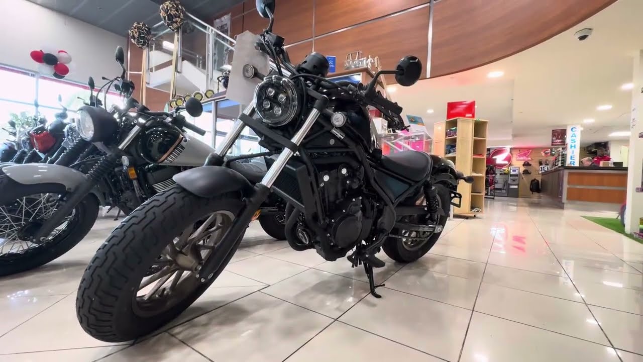 Honda Rebel 300 2026 года с электронным сцеплением