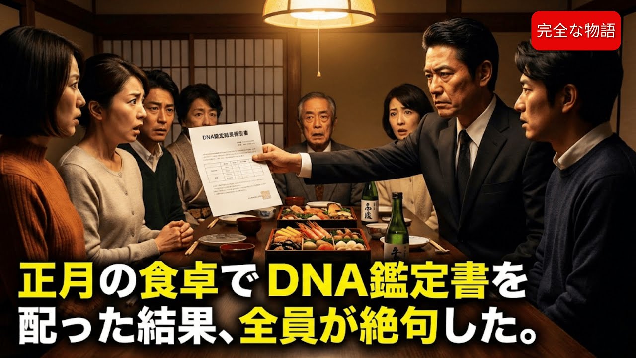 「子供全員、兄の子だった」正月にDNA鑑定書を配った結果…