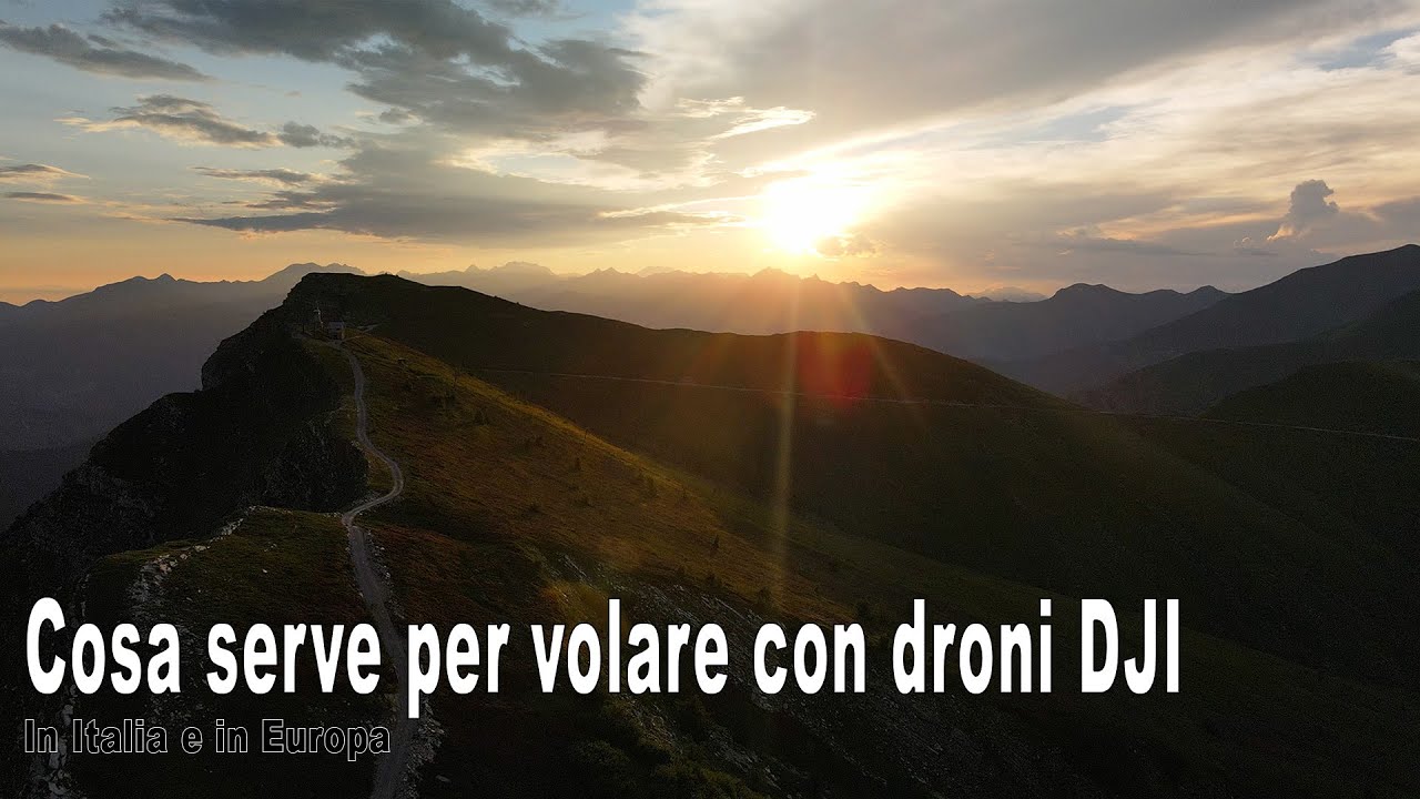 Come volare legalmente in Italia? - Guida per l'uso per droni DJI