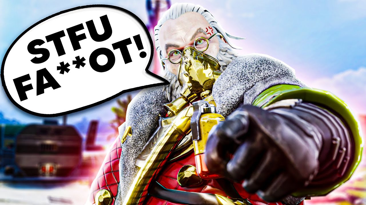 I Made This Toxic Homophobic RANDOM ANGRY! (Apex Legends)