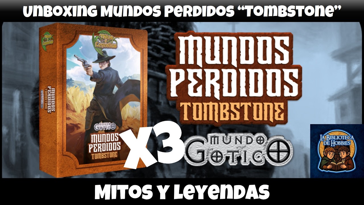 Unboxing Mitos y Leyendas Mundos Perdidos 