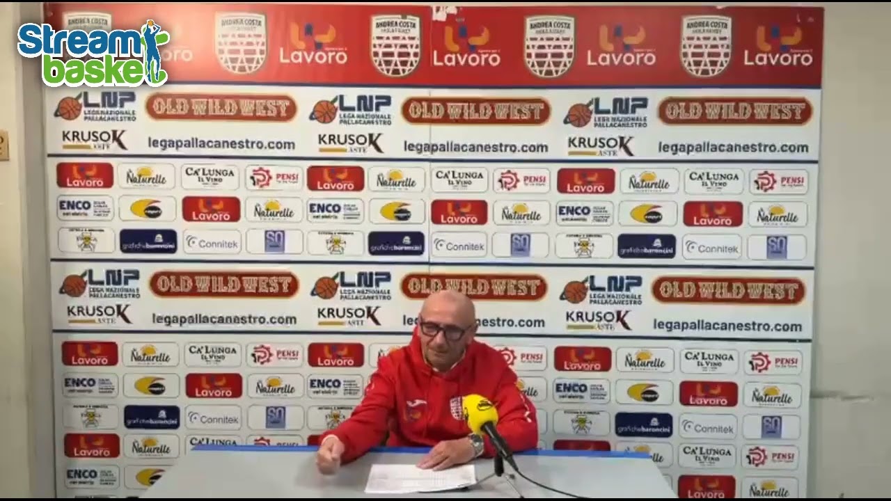 25.01.2026 - interviste post gara ANDREA COSTA IMOLA - PAPERDI' JUVECASERTA