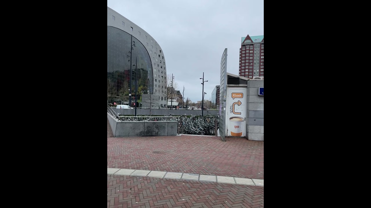 Station Blaak en Markthal Rotterdam