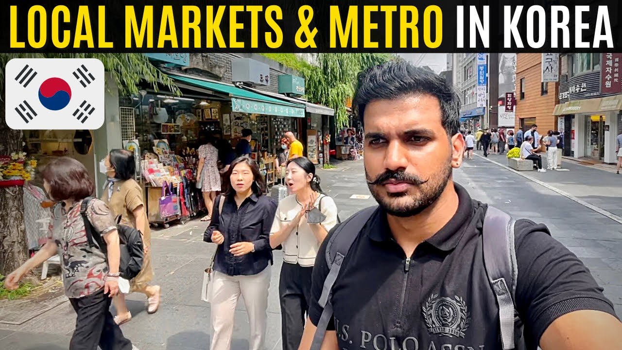 LOCAL MARKETS, PUBLIC TRANSPORT & ALCOHOL PRICES IN KOREA! 🇰🇷
