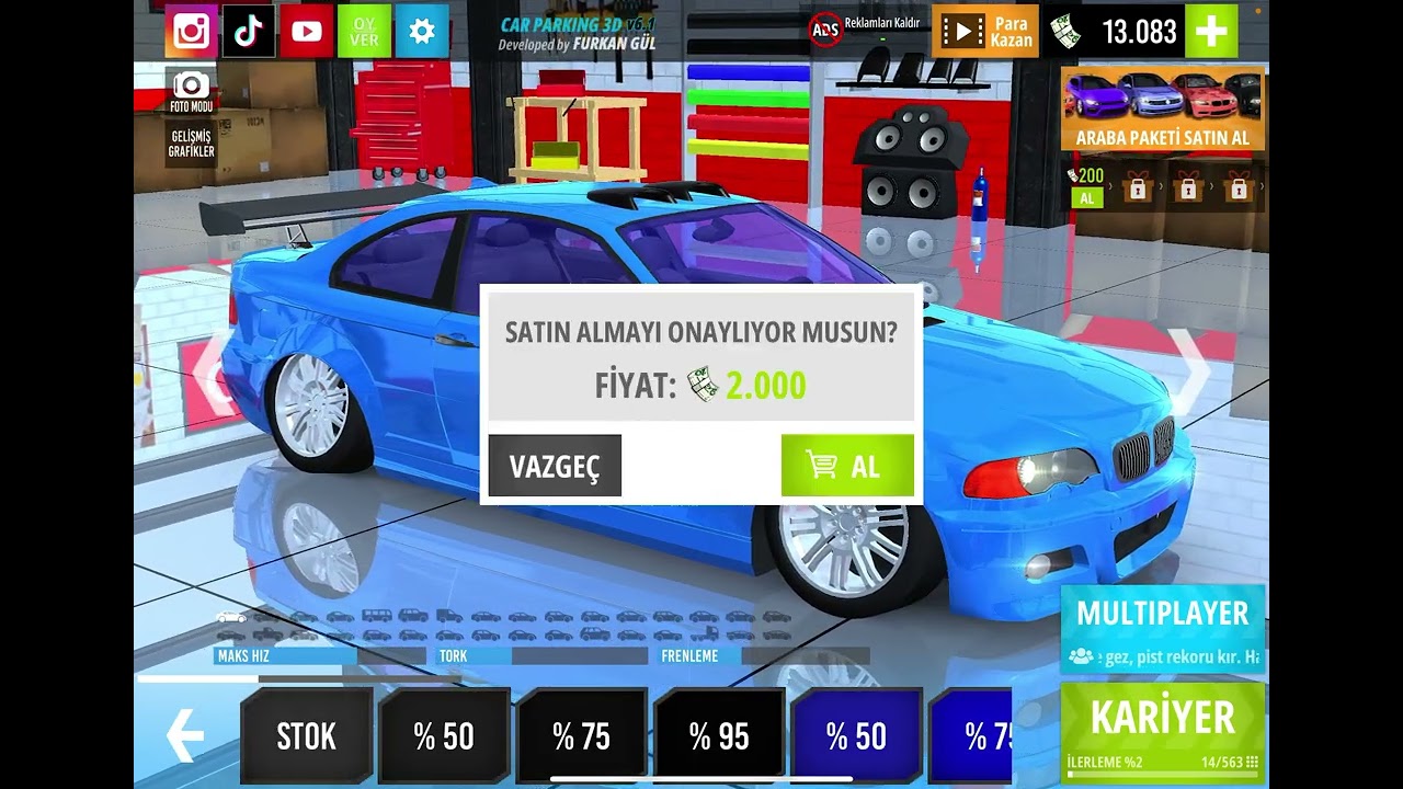 #carparking oynuyorum