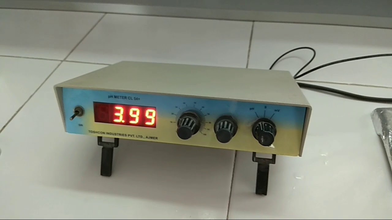 How to calibrate pH meter in Hindi