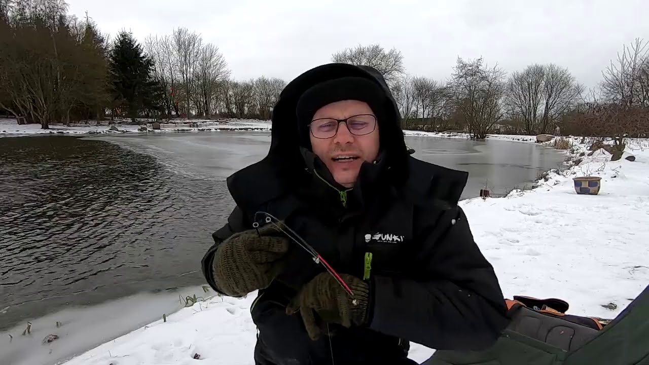 Vinter fiskeri i Børges Put & Take