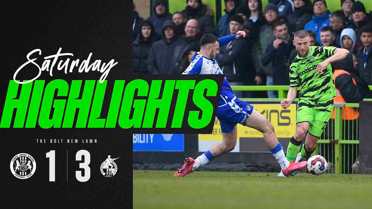 Highlights | Forest Green 1-3 Bristol Rovers