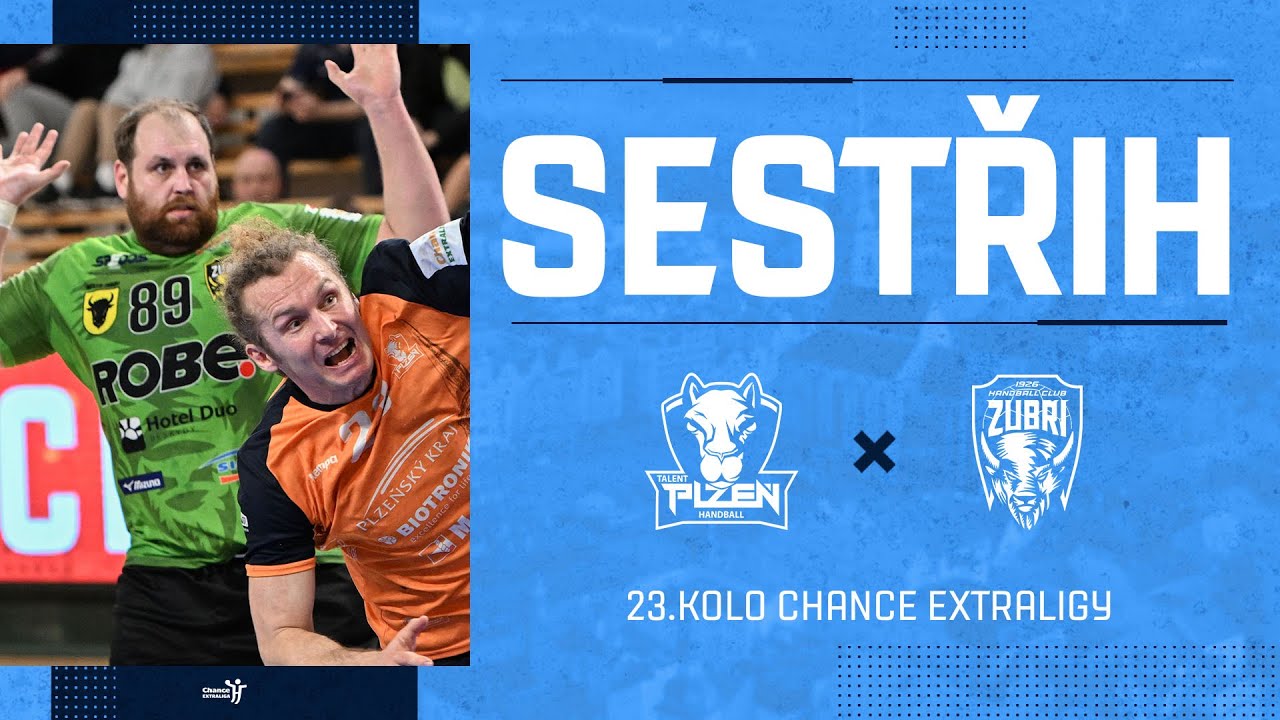 Sestřih utkání Talent vs Zubří | 23.kolo Chance extraligy házené