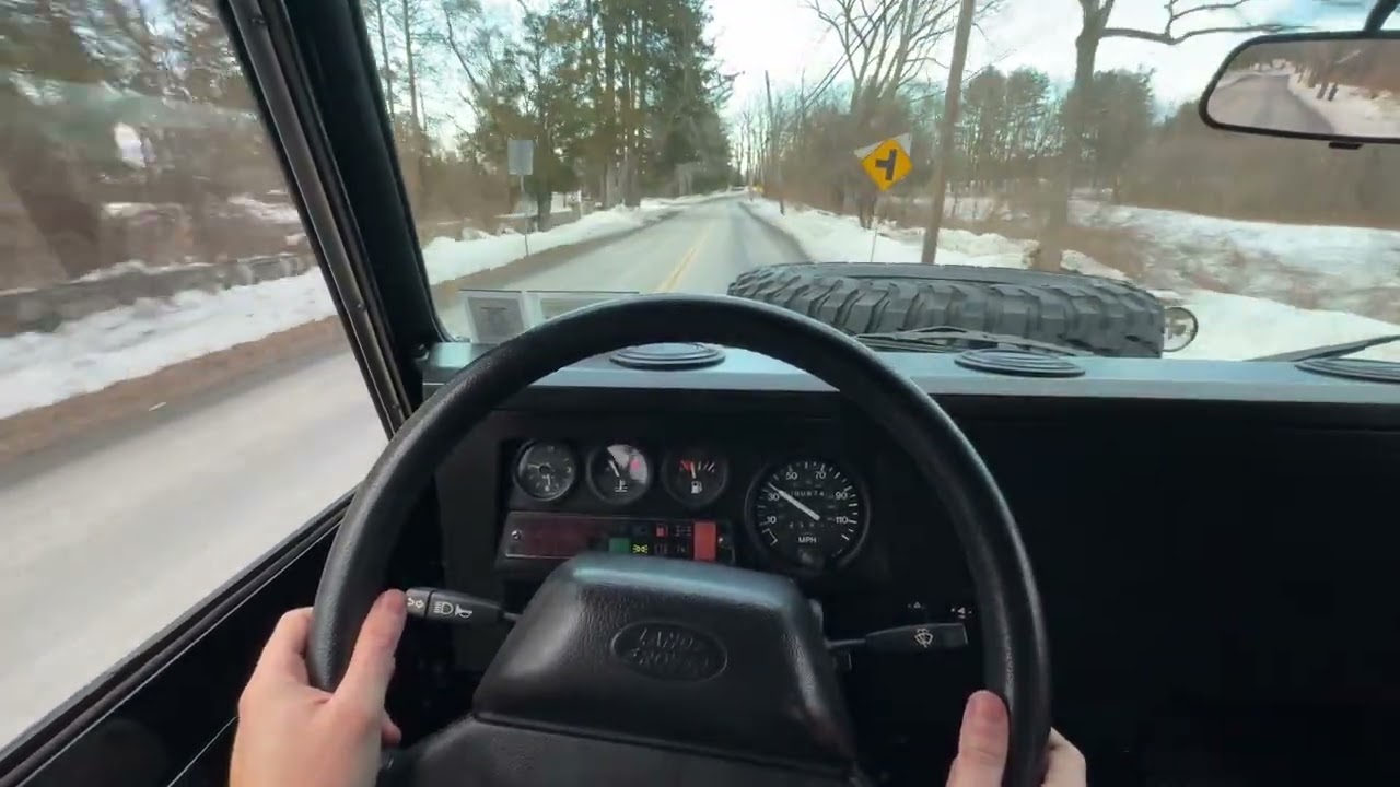 1988 Land Rover 90 - 4K POV Drive!