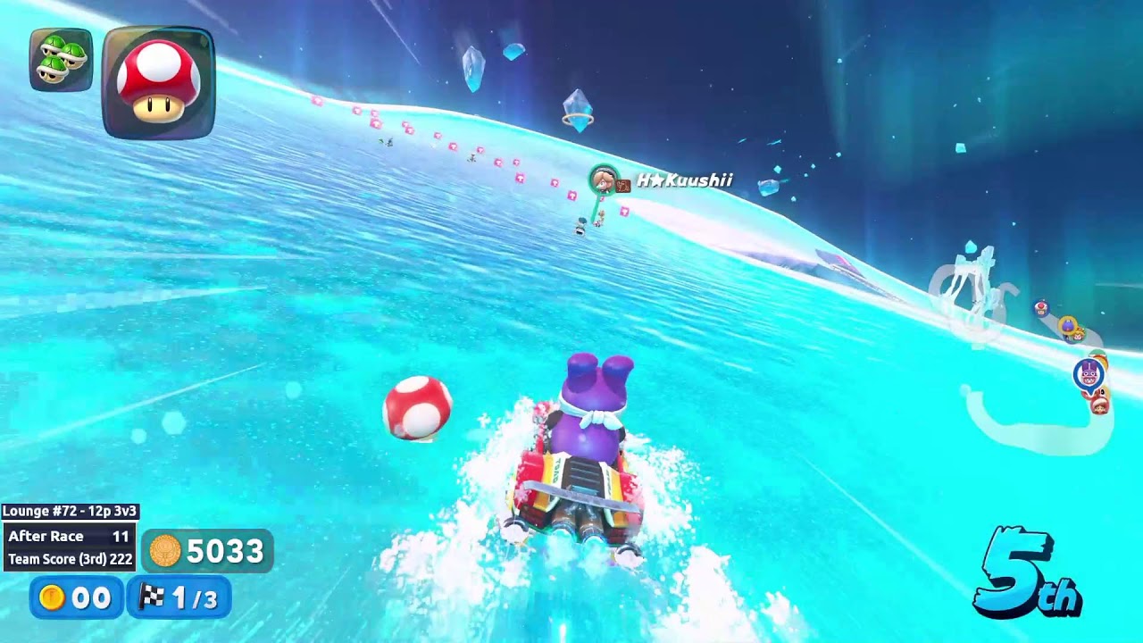 Mario Kart World - Lounge #72 - 12p 3v3 (9 Oct 2025)
