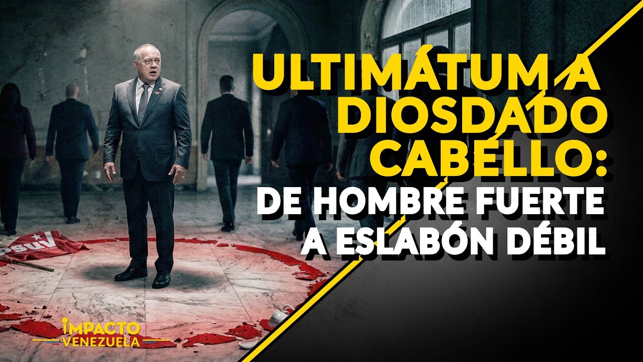 ULTIMÁTUM A DIOSDADO CABELLO: de hombre fuerte a eslabón débil   | ⚫️ Venezuela Sin Filtro