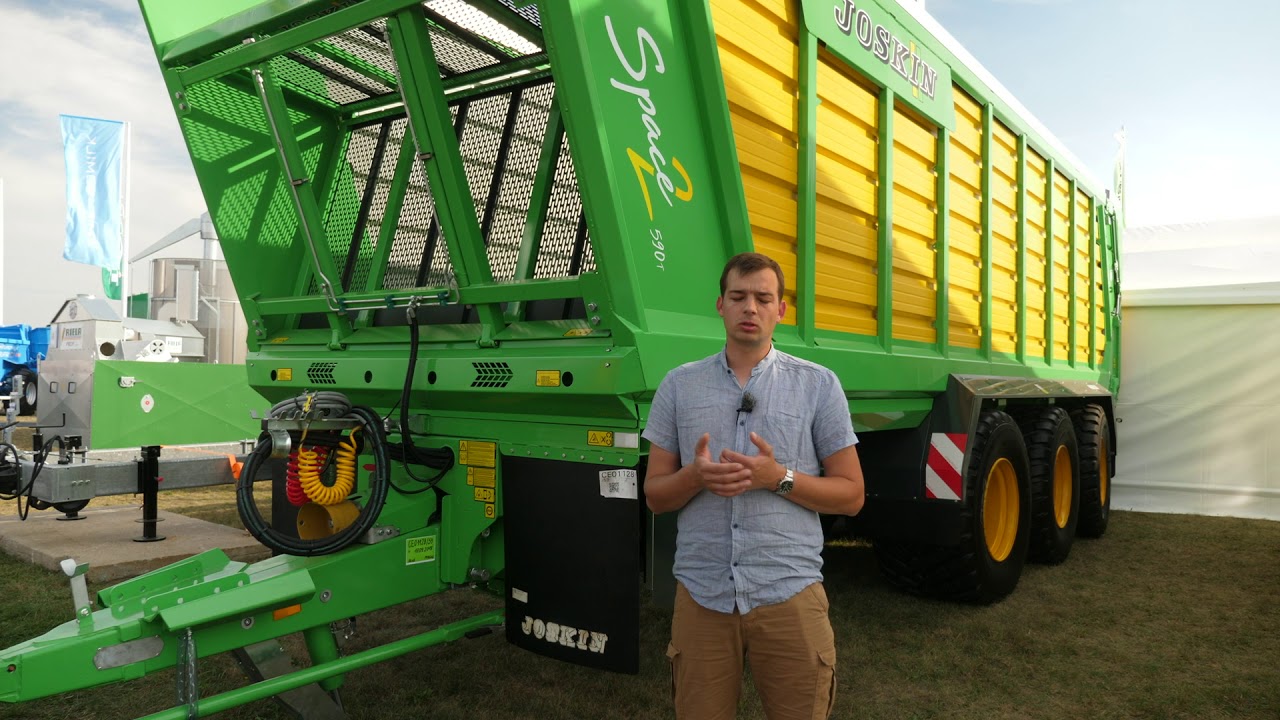 Joskin Silospace 2 - można nią przewieźć 59 m3 ładunku | Farmer.pl