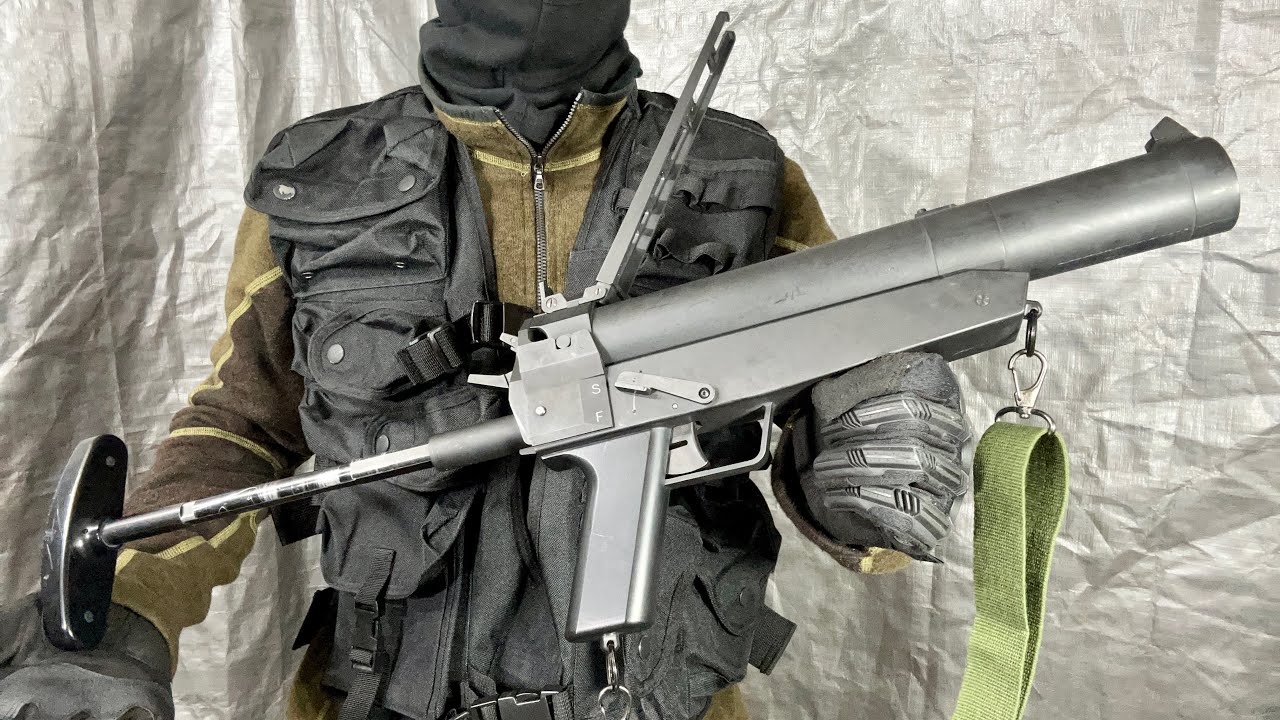 CAW/クラフトアップル H&K HK69A1 中折れ単発式 ガスグレネードランチャー 40mm擲弾発射器 実射