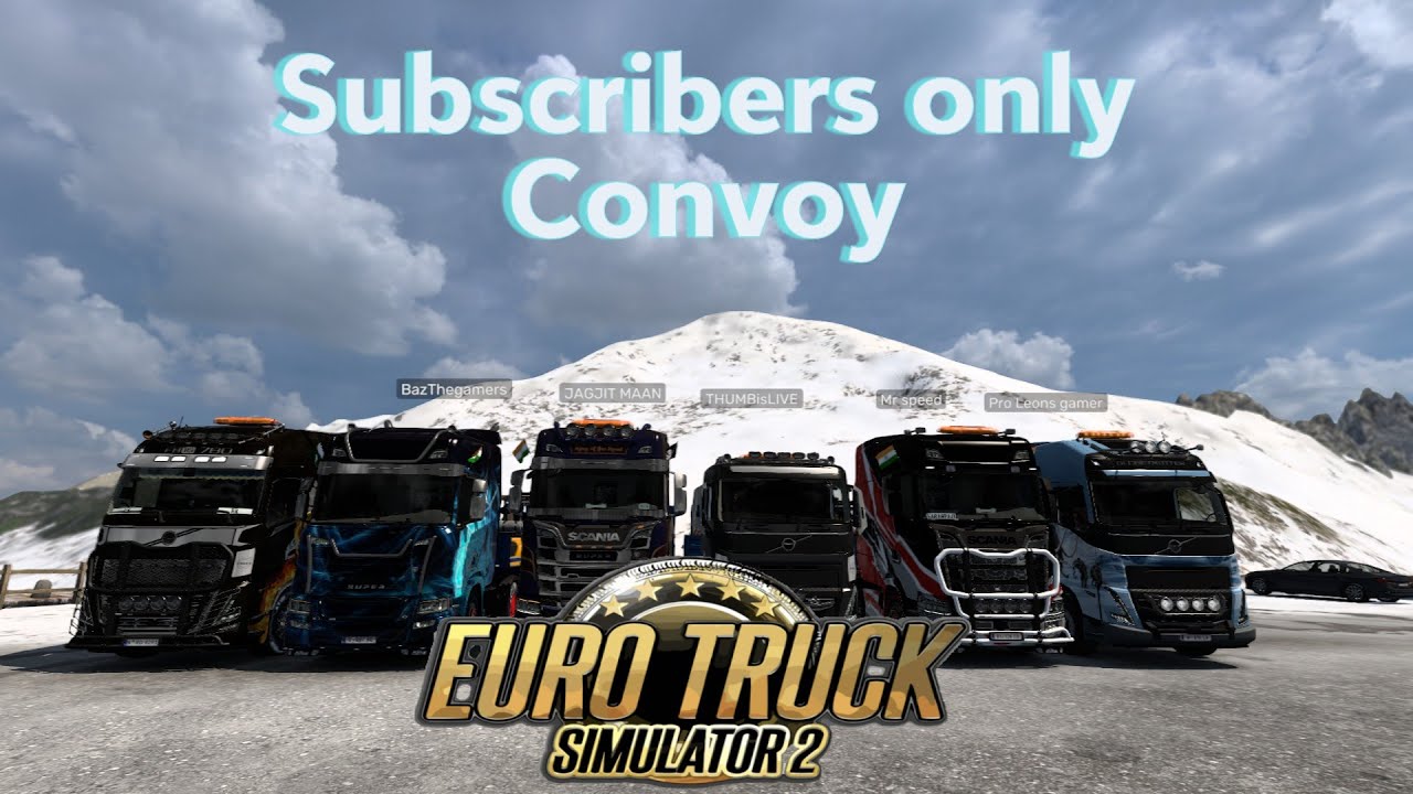 🚚 Euro Truck Simulator 2 | Public Convoy 4 SUBSCRIBERs | #ets2 #livestream | RK LIVE // UNLOCKED 🚚