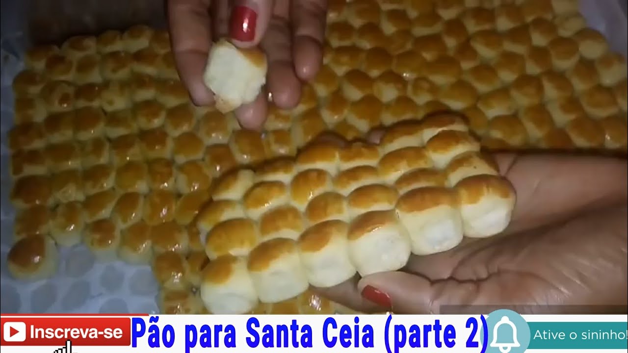 FAZENDO O PÃOZINHO DA SANTA CEIA ( PARTE 2 FINAL )