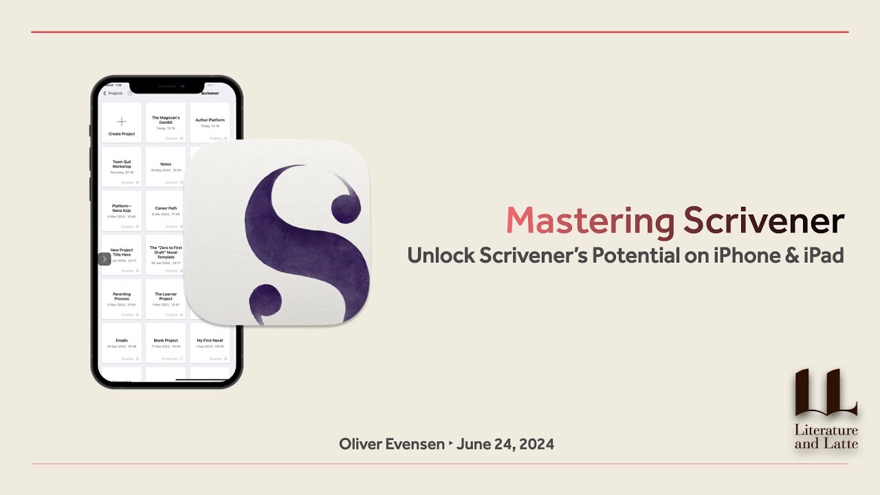 Mastering Scrivener: Unlock Scrivener’s Potential on iPhone & iPad
