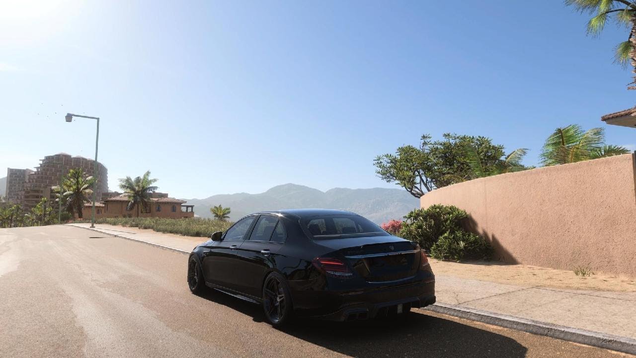 Driving the mercedes amg e63s