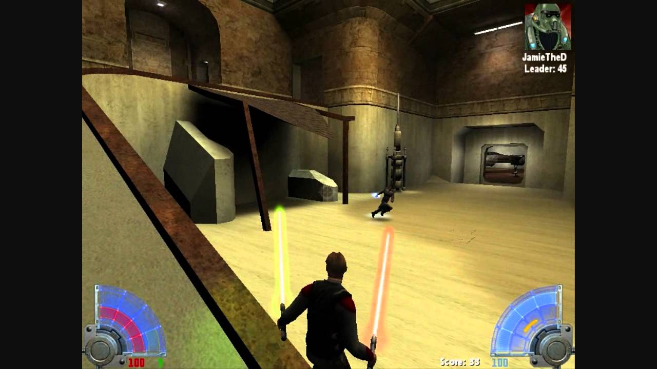 Jedi Knight Jedi Acadamy: Fencing and Kick boxing Simulation