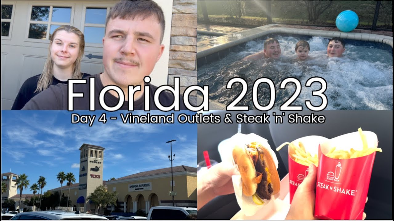 Florida Day 4 | Vineland Outlets | Steak 'n' Shake