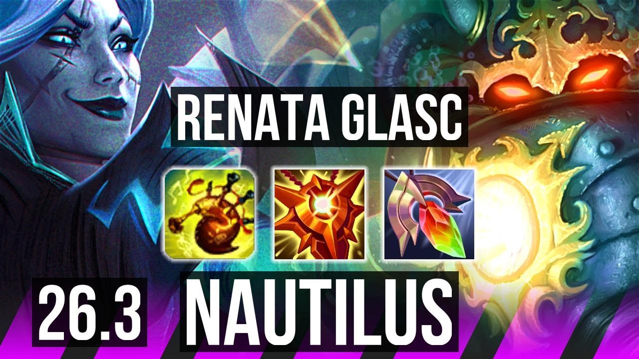 RENATA GLASC & Ezreal vs NAUTILUS & Vayne (SUP) | EUW Grandmaster | 26.3