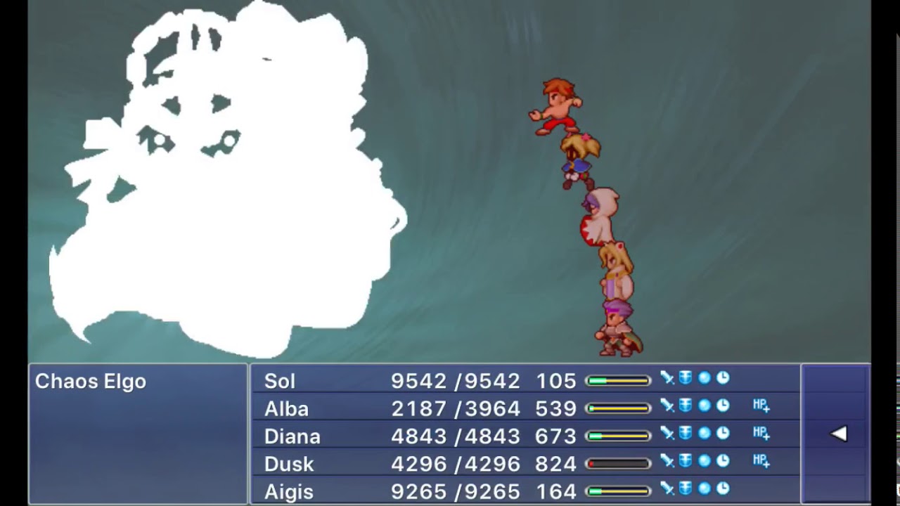 Final Fantasy Dimensions. Final boss 3/3