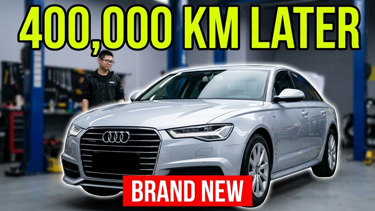 Восстановление Audi A6 после 400 000 км пробега | Полная реставрация двигателя и салона до состоя...