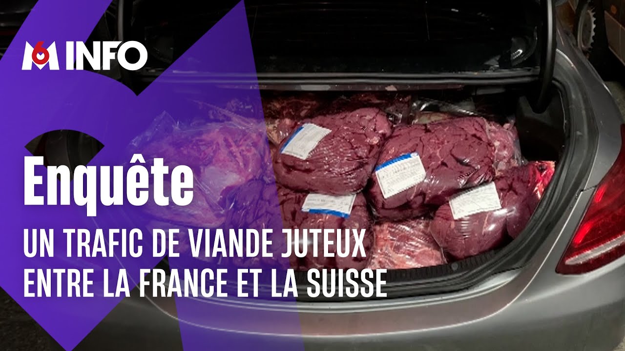 Enquête sur le trafic de viande à la frontière suisse