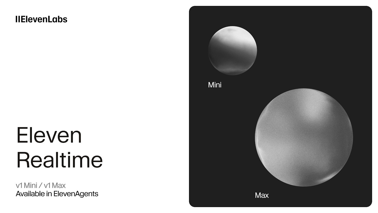 Introducing Eleven Realtime: a simpler way to build natural voice agents
