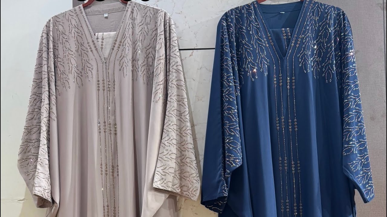 New Collection Premium Dubai Abayas Sale Flat for 2900-3000/- | To book contact 8291101414 | 