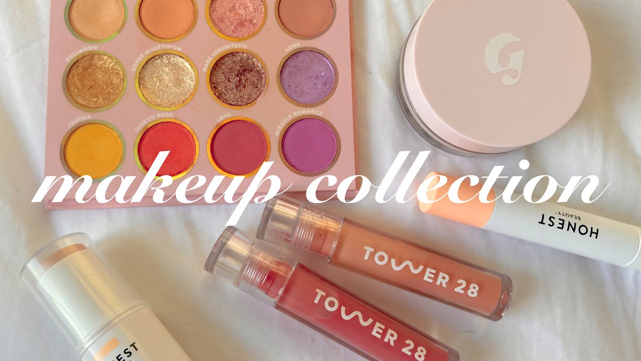 small makeup collection ☁️ (20 items)