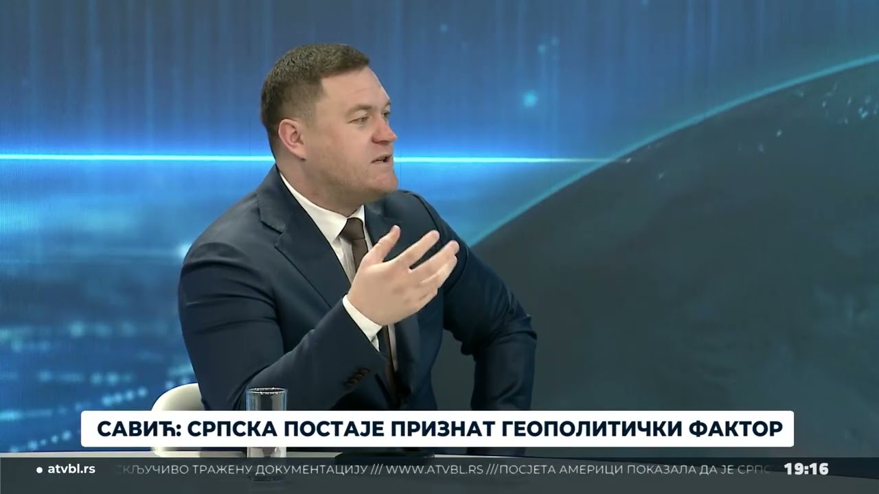 Savić: Srpska postaje priznat geopolitički faktor