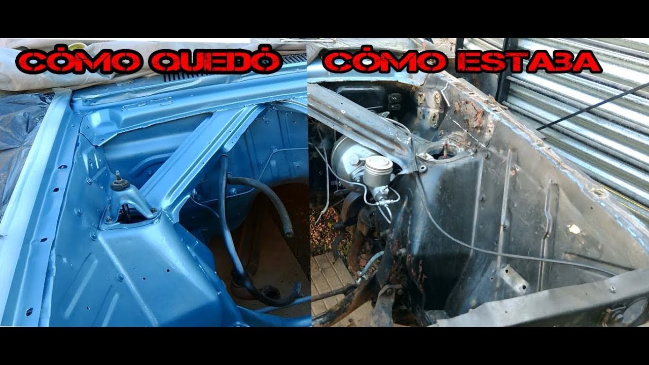 Ford Falcon Ranchero chapa y pintura