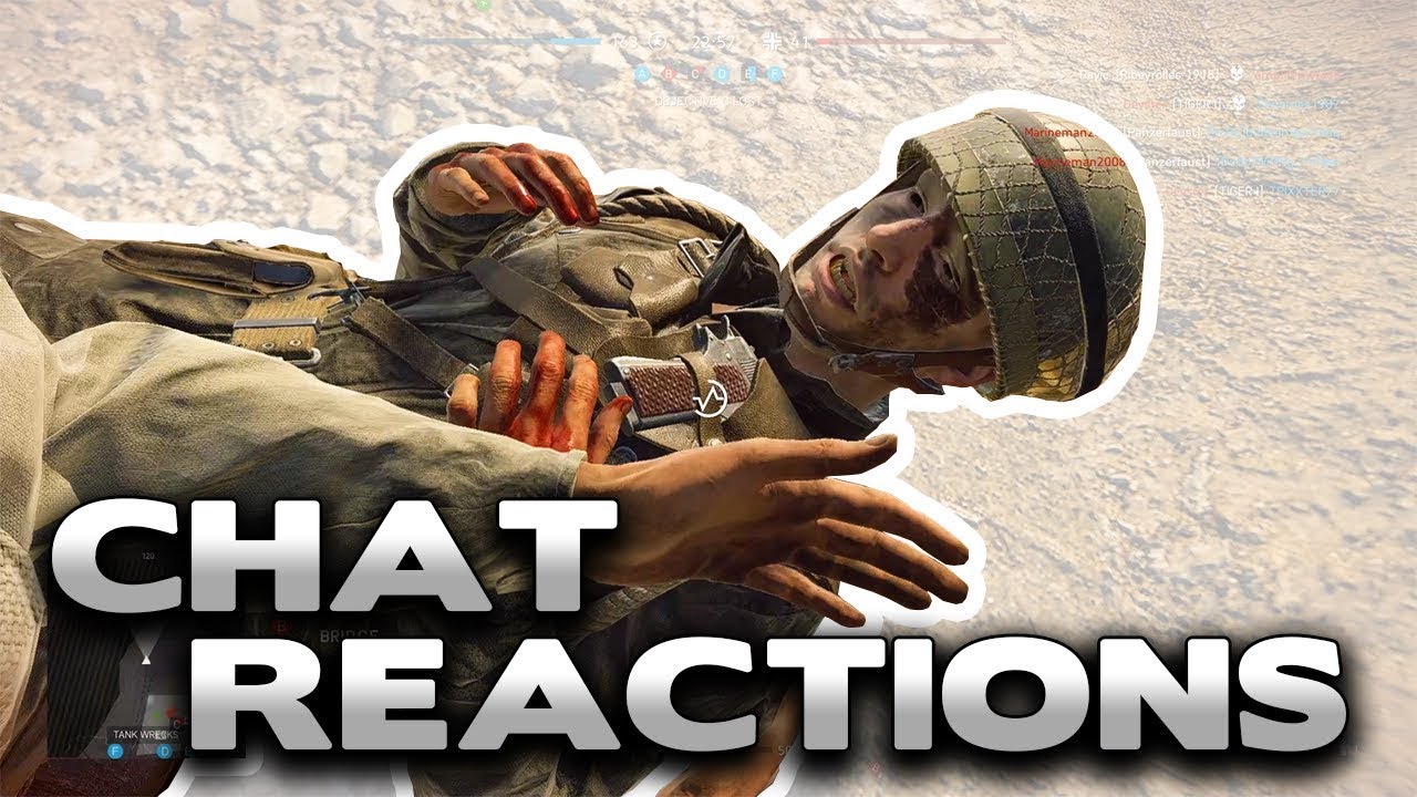 Battlefield 5 In-Game Chat Reactions 5