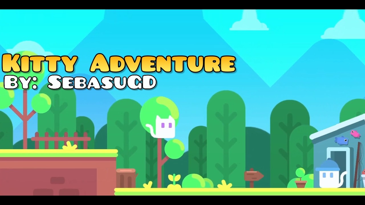 Kitty Adventure | SebasuGD | Geometry Dash