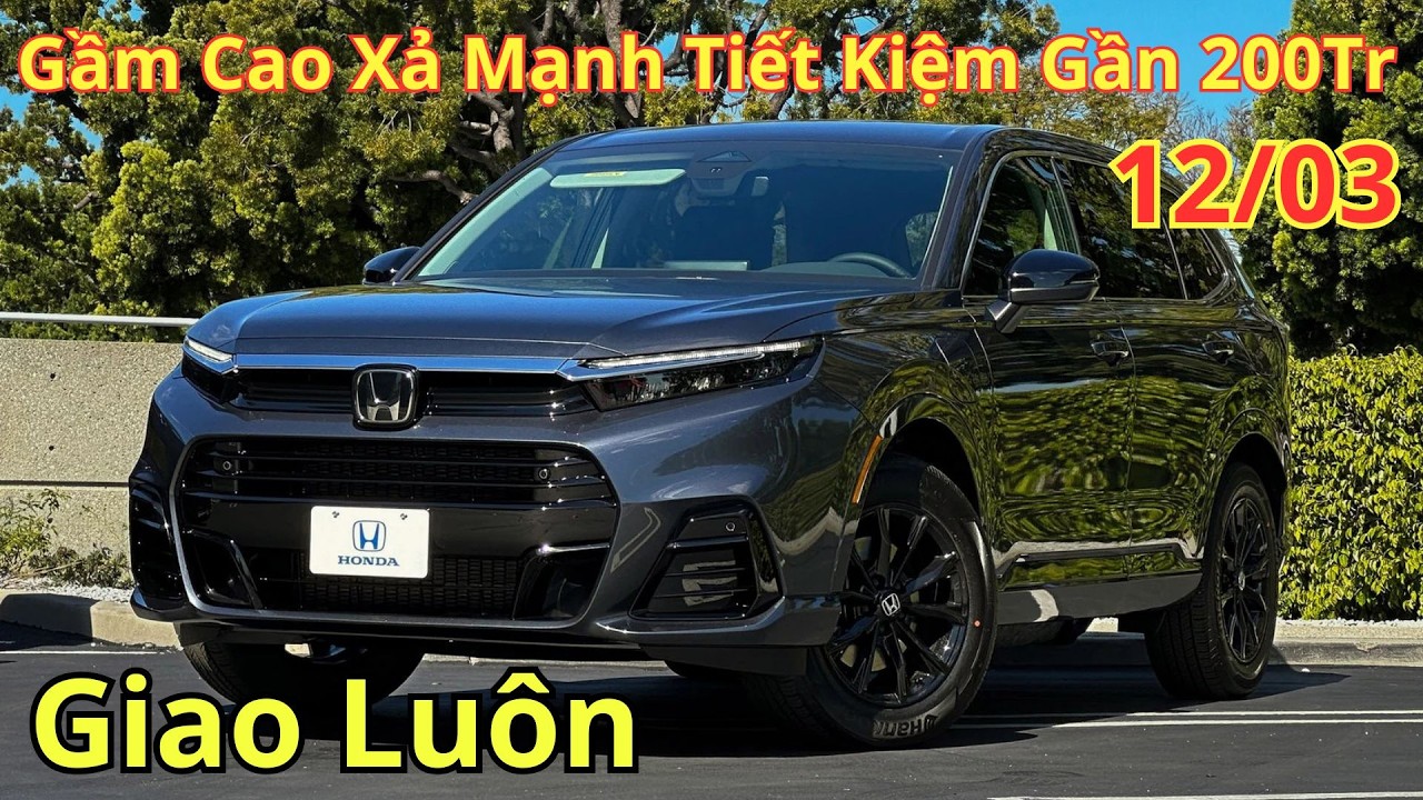 ✅Giá Khuyến Mại Honda CRV Giữa Tháng 3. Gầm Cao 7 CHỗ Xả Mạnh Tiết Kiệm Gần 200Tr Rồi | Xegiatot24h
