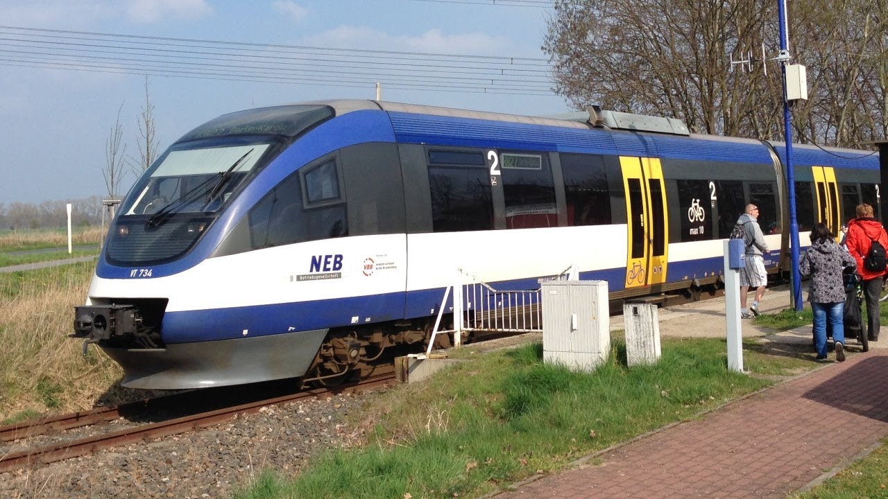 Heidekrautbahn Regional Train Schmachtenhagen - Berlin Karow