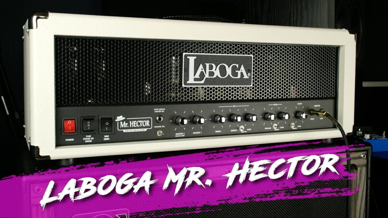 Laboga Mr Hector High gain metal amp demo & review